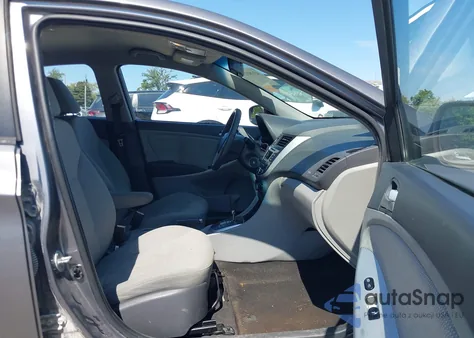 2014 Hyundai Accent Gls from USA, damaged, VIN KMHCT4AE7EU675653